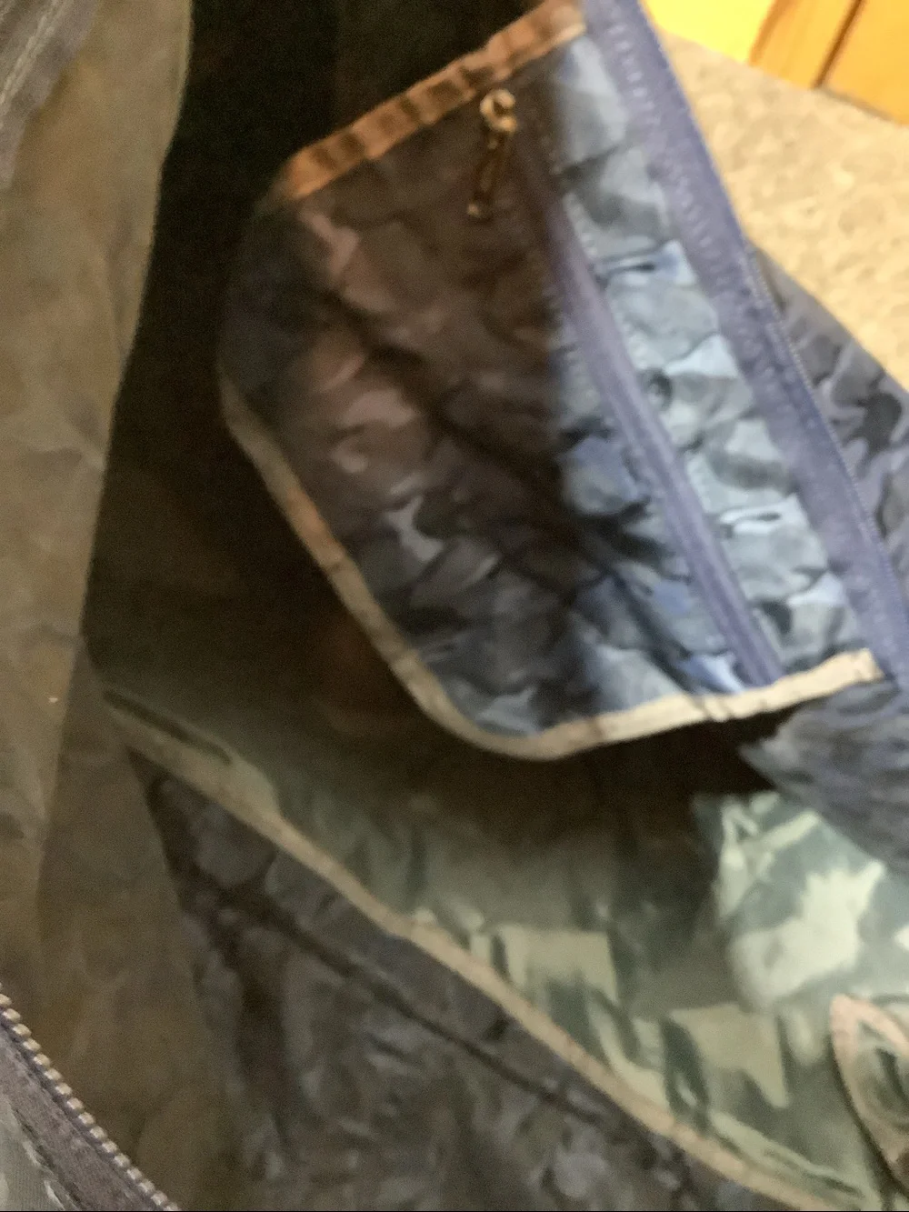 Gonex navy large collapsible duffle bag